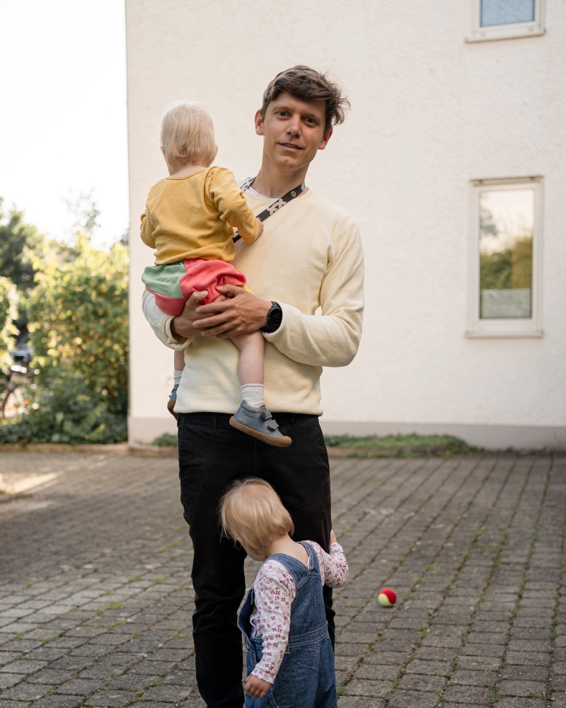 Christian Steinau bei der Arbeit